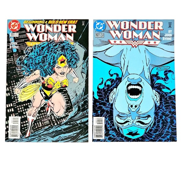 DC Comics | Accents | Wonder Woman Vol 2 1 102 2nd Genesis John Byrne ...